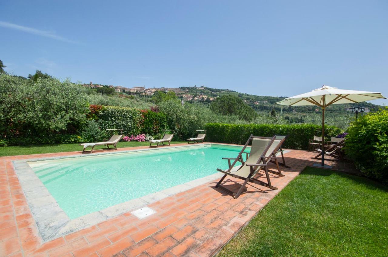 Vila Maesta Del Sasso Cortona Exteriér fotografie