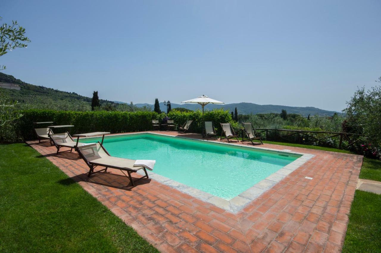 Vila Maesta Del Sasso Cortona Exteriér fotografie